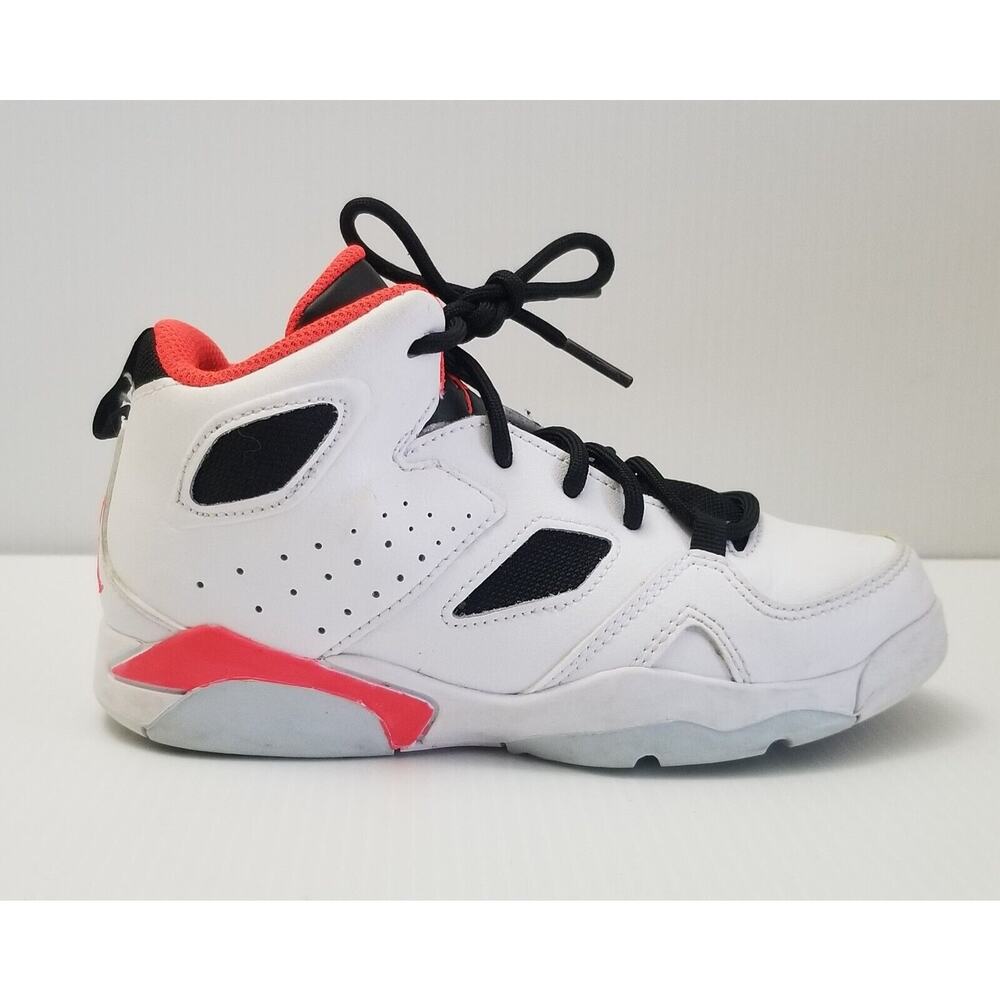 Nike Jordan Flight Club '91 Shoes White Red Black Toddler Sz 13C Boy DM1686-106